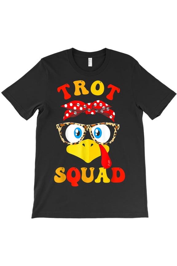 Turkey Trot Squad Running Apparel For Women Mom Mother, G19574 Unisex T-Shirt, Up to Size 5XL