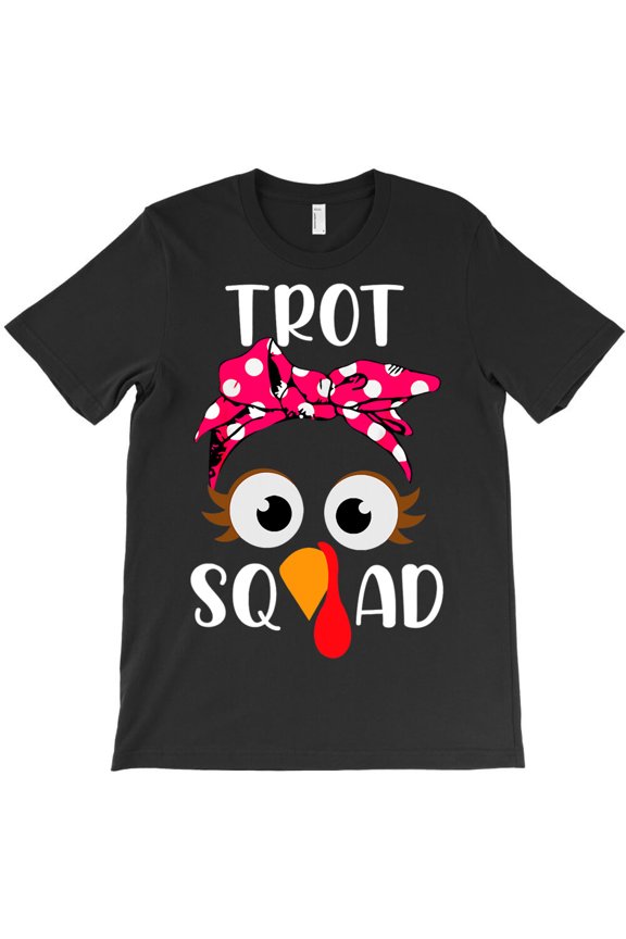 Turkey Trot Squad Running Apparel, Holiday Humor Graphic Design - Best Gift G19484 Unisex T-Shirt, Up to Size 5XL