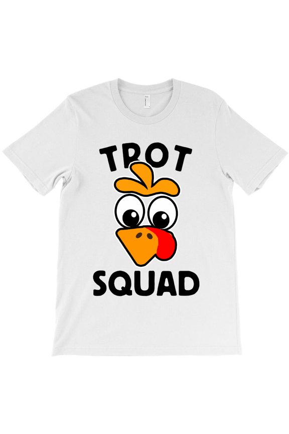 Turkey Trot Squad Running, Funny Thanksgiving Holiday Humor - Fan Favorite G19371 Unisex T-Shirt, Up to Size 5XL