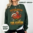 thumbnail image 1 of Turkey Trot Squad Shirt, Huffin And Puffin For Stuffin Sweatshirt, Thanksgiving Running Tee, Family Friendsgiving, Fall Turkey Run All Size S-5Xl, 1 of 5