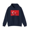 thumbnail image 1 of Turkey Turkish Pride Flag Hoodie, Gifts, Hooded Sweatshirt, 1 of 4