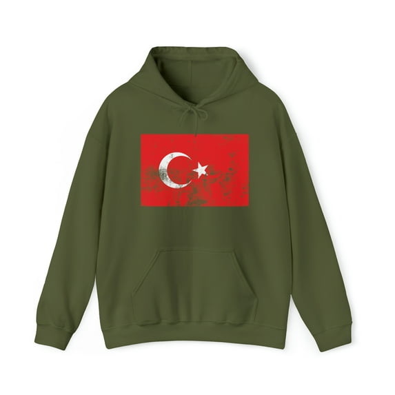 Turkey Turkish Pride Flag Hoodie, Gifts, Hooded Sweatshirt