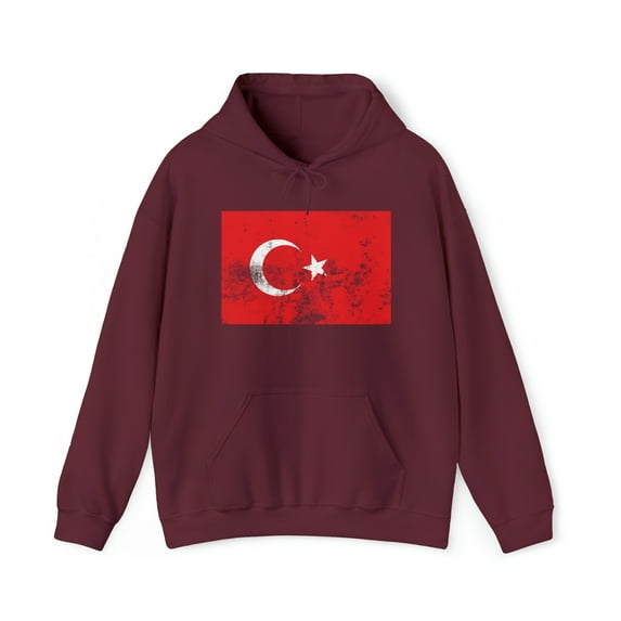 Turkey Turkish Pride Flag Hoodie, Gifts, Hooded Sweatshirt
