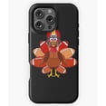 thumbnail image 1 of Turkey With Football Thankful Christmas Phone Case for iPhone 16 15 14 13 12 11 Pro Max, 1 of 2
