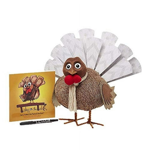 Turkey on the Table Book and Activity Kit - Give Thanks and Start a New Thanksgiving Tradition
