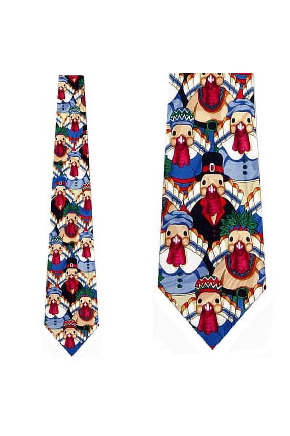 Turkeys allover Necktie Mens Tie by Tieguys