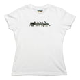 thumbnail image 1 of Turkeys in a Row Women's Novelty T-Shirt, 1 of 5