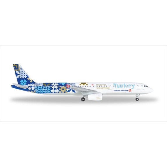 Turkish Airlines Airbus A321 "Turkey, Discover Potential" TC-JRG (1:500)