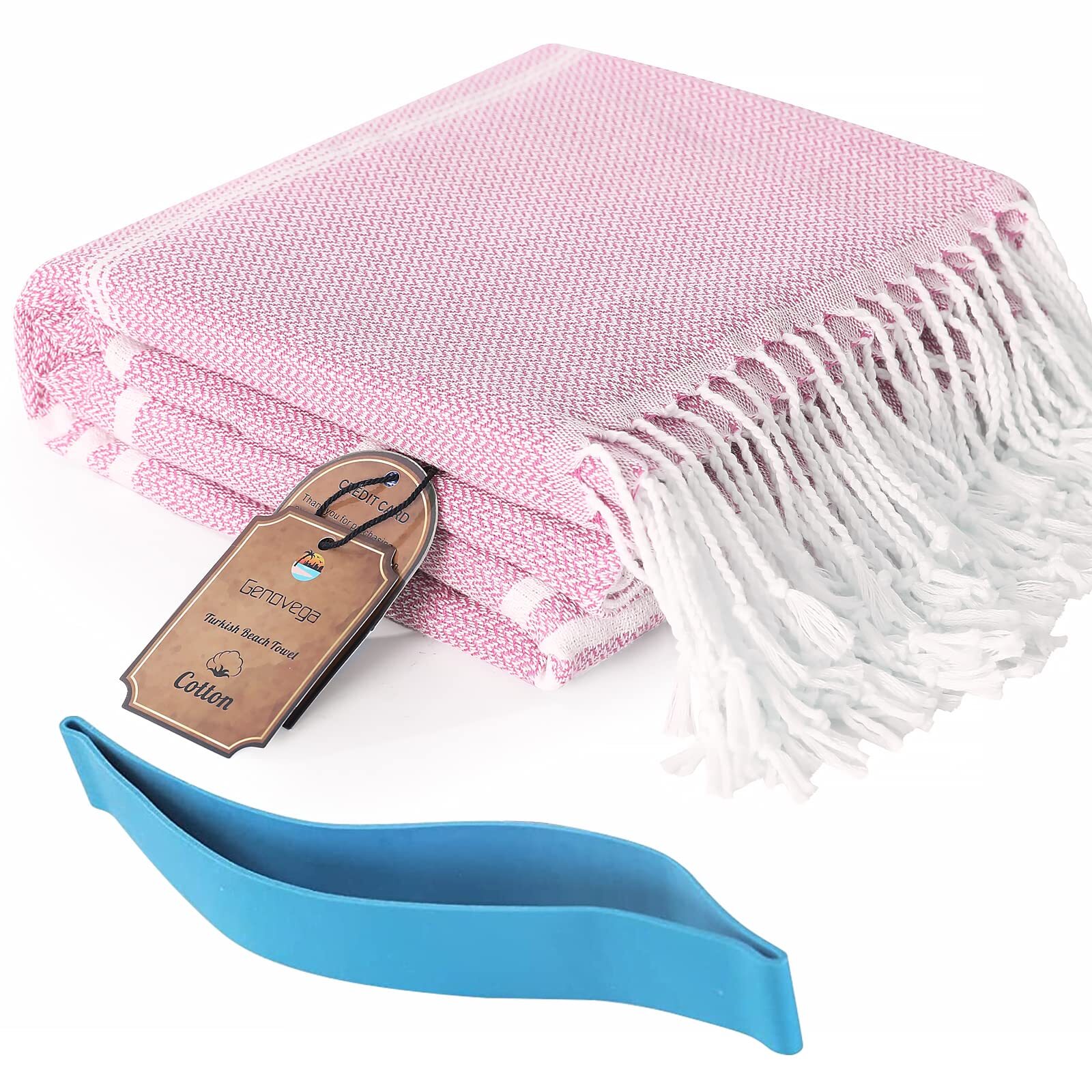 Turkish Beach Pool Towels Sand Free Packable Foldable XLarge Absorbent