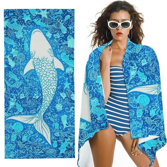 Turkish Beach Towel  Absorbent Lightweight Thin Bathroom Bath Pool Swim Towels  Sand Free Towel Beach Accessories Essentials Stuff Cloud Gift for Adults