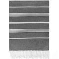 thumbnail image 1 of Turkish Beach Towel Gray Pool Towels Oversized Beach Towels for Adults 1 Pack 39''x71'', 1 of 6