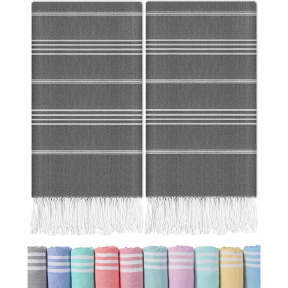 Turkish Beach Towel Oversized Cotton Sand Free Quick Dry Pool Swim Towel Packable Foldable Extra Large Xl Big Beach Towel Adult Vacation Travel Essentials Cruise Accessories Must Haves Clearance