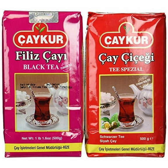 Turkish Black Tea Duo by Caykur - Filiz Caycicegi