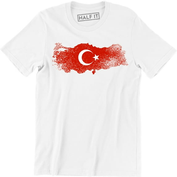 Turkish Coat Of Arms Flag Men's - Football Athletics Turkey T-Shirt