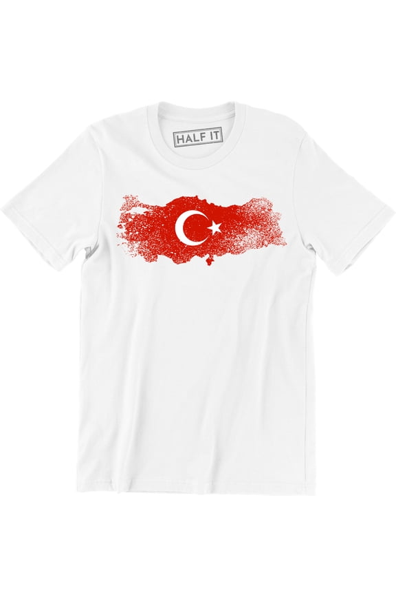 Turkish Coat Of Arms Flag Men's - Football Athletics Turkey T-Shirt