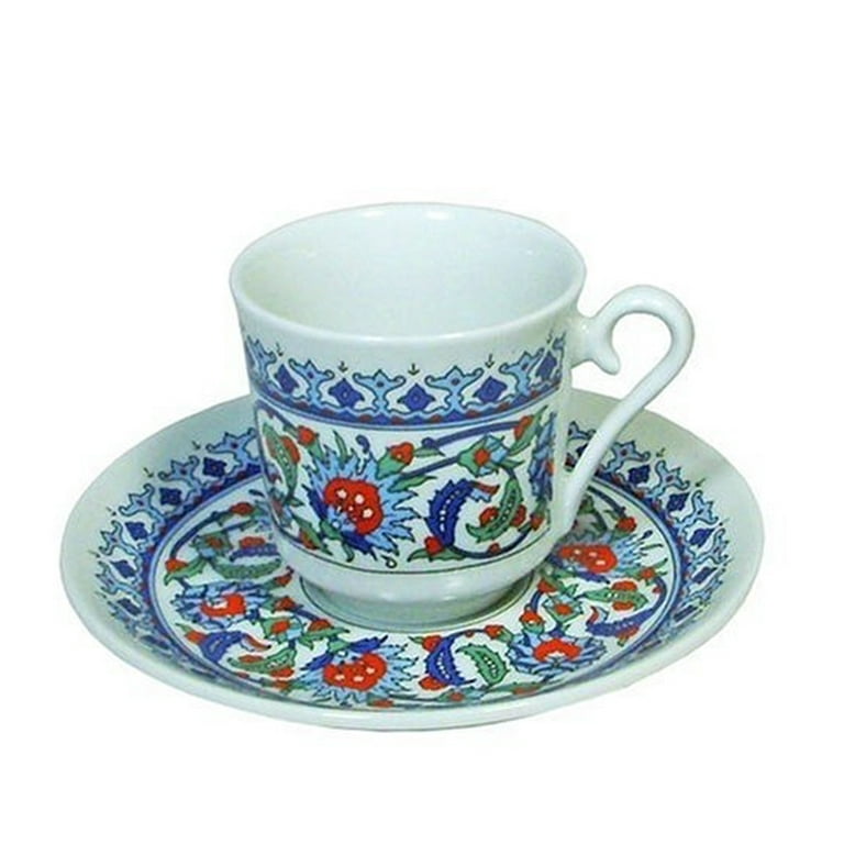 Turkish Coffee Set of 2, Coffee Cup Set 2, Coffee Serving Set