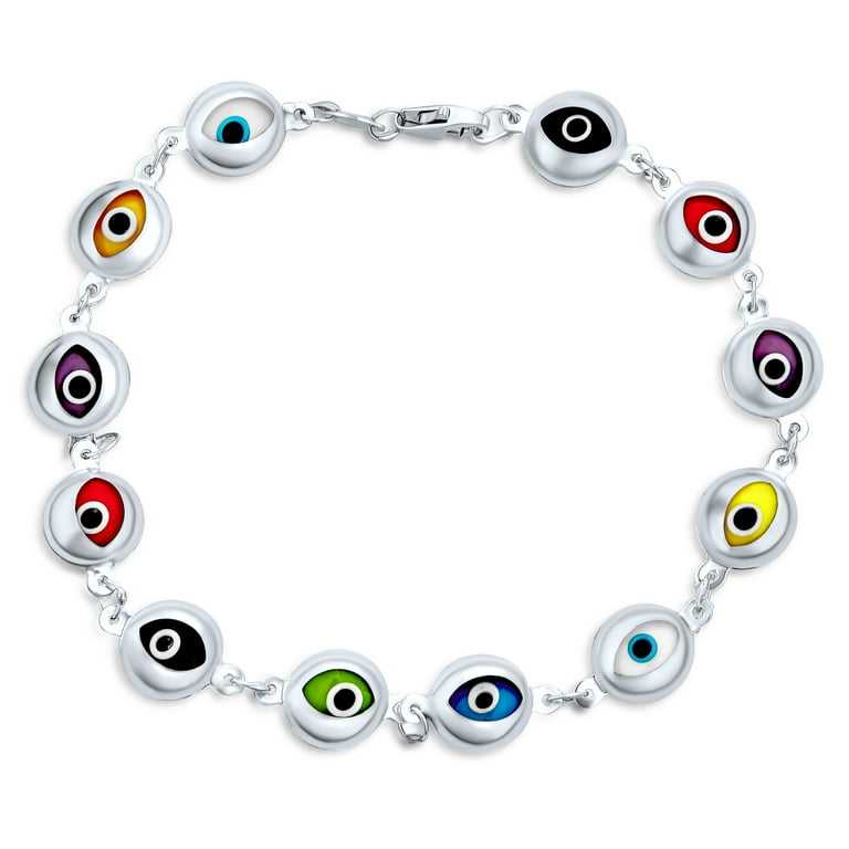Evil eye charms sterling silver new arrivals