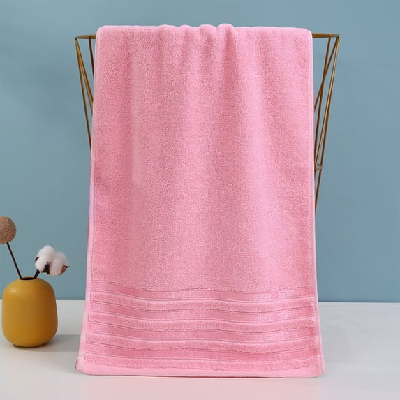 Turkish Cotton Bath Towel Large 75x35cm Soft Highly Absorbent Quick Dry for Bathroom Shower Gym