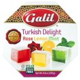 Turkish Delight Assorted Rose, Lemon, & Mint Turkish Candy 8.8Ounce