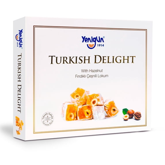 Turkish Delight - Hazelnut & Mixed Flavored, 250 gr