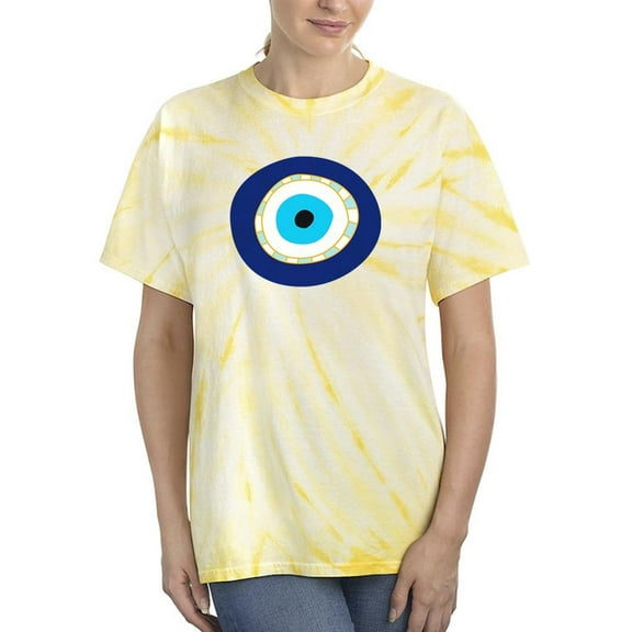 Turkish Eye Amulet Tie Dye Cyclone Women -Image by Shutterstock, Female XX-Large