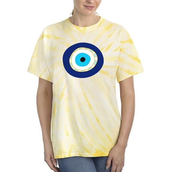 Turkish Eye Amulet Tie Dye Cyclone Women -Image by Shutterstock, Female x-Large