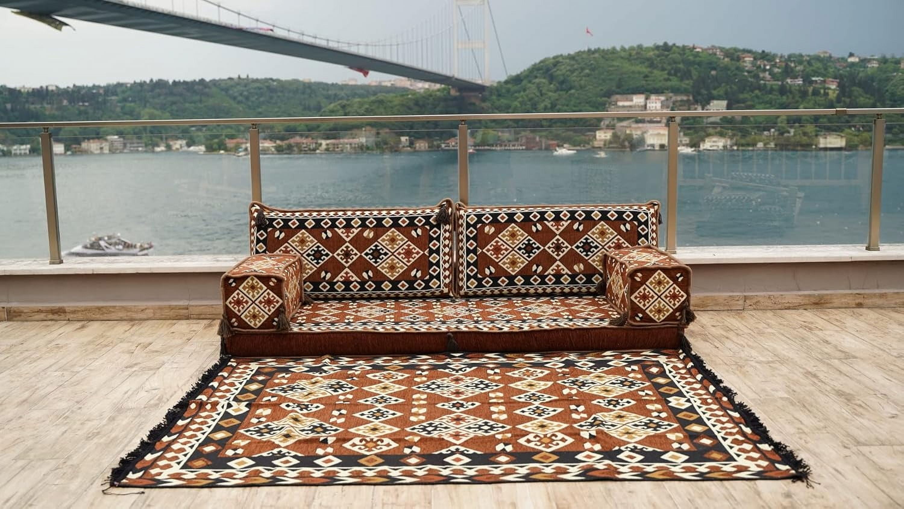 Turkish Floor Pillows, Brown Sectional Sofas, Floor Cushions, Floor ...