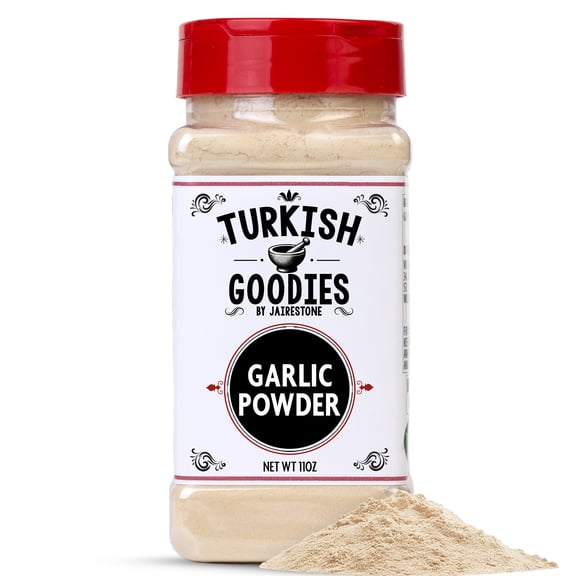 Turkish Goodies Garlic Powder, Finely Ground Seasoning, 11 oz