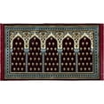 Turkish Islamic Prayer Rug Multi Person Janamaz Sajada for Family or