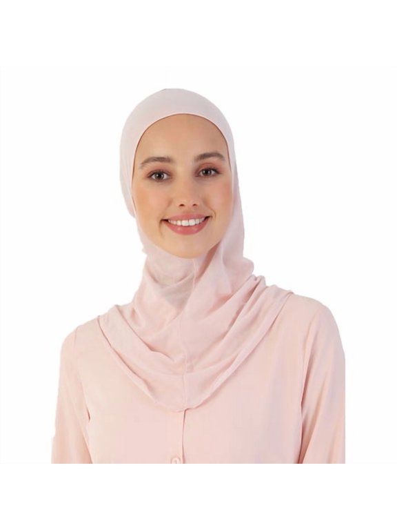 Turkish Neck Undercap for Amira Hijab: Effortless Elegance and Comfort in One Piece