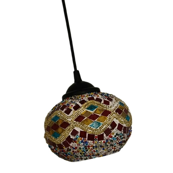 Turkish Pendant Lamp Ethnic Customs Droplight Chandelier Hanging Light for Living Room Dining Hall Restaurant Loft Decor , E E
