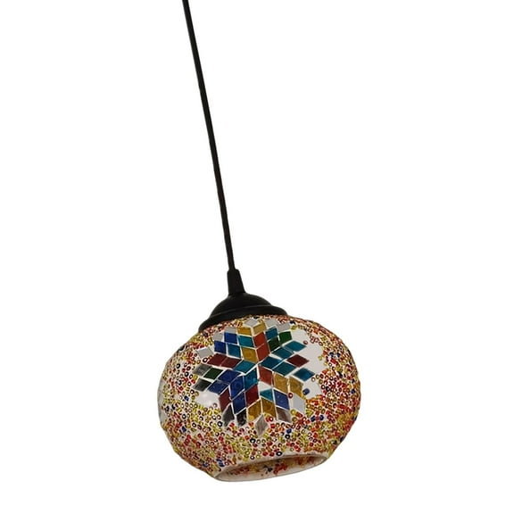 Turkish Pendant Lamp Ethnic Customs Droplight Chandelier Hanging Light for Living Room Dining Hall Restaurant Loft Decor ,