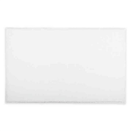 Turkish Ribbed Bath Mat in White