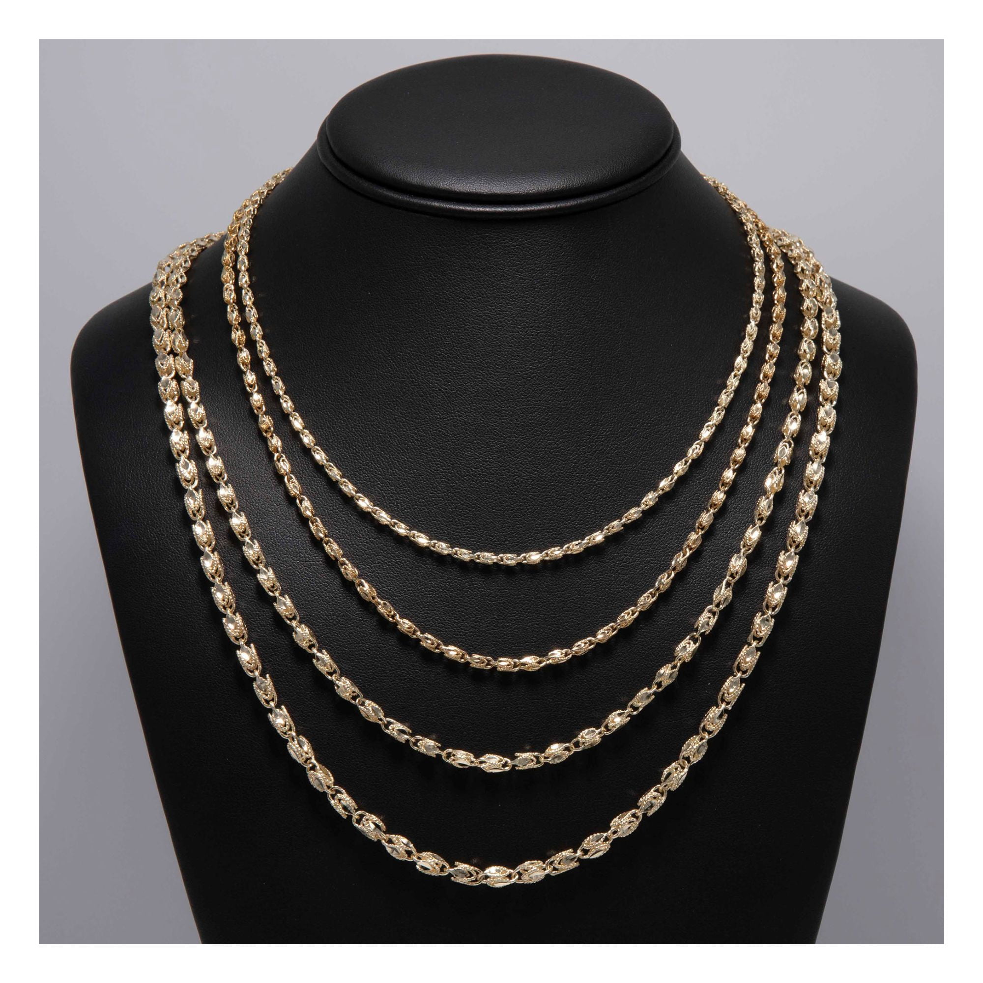 Turkish Rope Chain Necklace Unisex Adult 10K Yellow Gold, 24.91 Gr – Goldum NYC