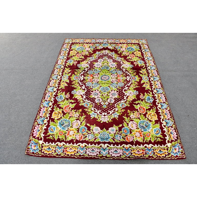 56×138 ViNTAGETURKiSH RUG Turkish Rug, Area Carpet, Vintage Rug, Antique Rug, 56x80 inches