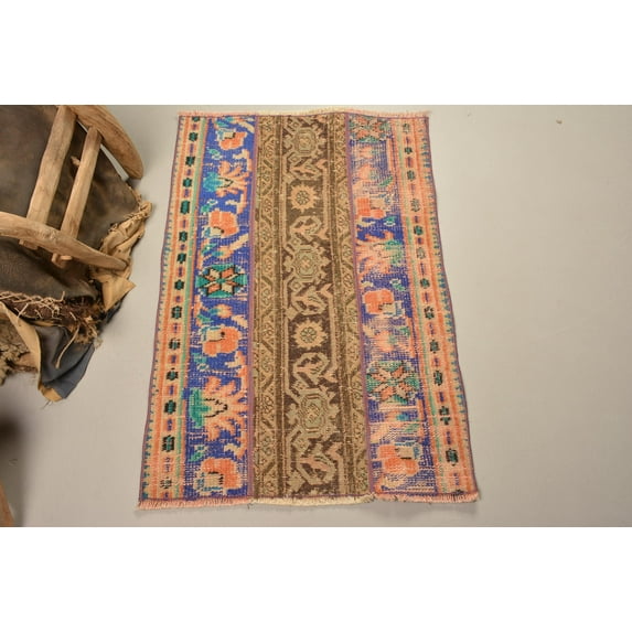 Turkish Rug, Bedroom Rugs, Vintage Rug, 2.1x3.1 ft Small Rugs, Moroccan Rugs