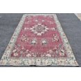 thumbnail image 1 of Turkish Rug, Large Carpet, Vintage Rug, Home Decor Carpet, 71x118 inches Beige Rug, Decorative Oversize Carpet, 9227, 1 of 10