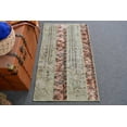 thumbnail image 1 of Turkish Rug, Oushak Rug, Rugs For Car Mat, Patchwork Rug, 2.2x3.9 ft Small Rugs, , Vintage Rug, Green Moroccan Rugs, Turkey Door Mat Rug, 1 of 10