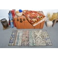 thumbnail image 1 of Turkish Rug, Patchwork Rug, Small Rugs, Anatolian Rug, Rugs For Entry, 2x4.1 ft Beige Rug, Door Mat Rug, Small Bathroom Rug, Wool Rug, 13426, 1 of 10