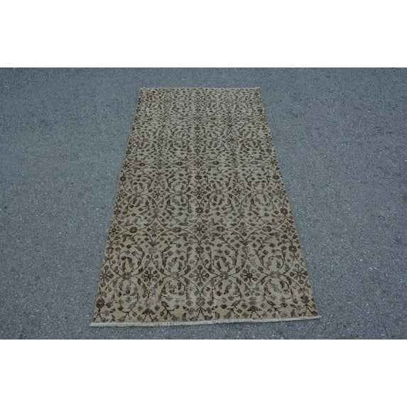 Turkish Rug, Vintage Rug, 3x6.1 ft Accent Rug, Anatolian Rugs, Wool Rugs