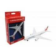 Turkish Single Plane, White with Red - Daron RT5404 - Diecast Model Toy Car