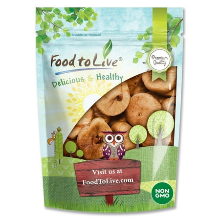 Turkish Smyrna Figs, 0.75 Pounds — Raw, Vegan, Kosher — by Food to Live