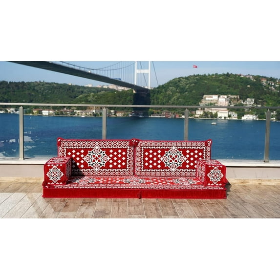 Turkish Sofa Seating, Sofa Sectional, Arabic Floor Pillows, Modular Couch, Floor Cushions, Floor Lounger, Sofa Bed, Floor Cushion Seating, Couch Bed