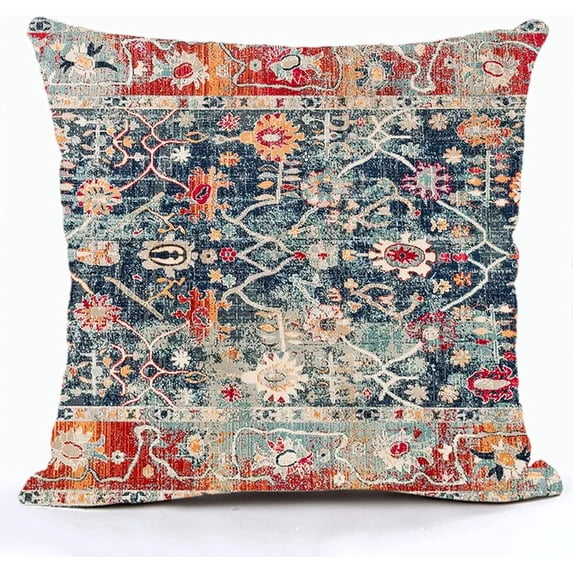 Turkish Style Pillow Covers Without Insert 18''x18'' Pillow Case for Home Decorative Cushion Cover Men Women Boy Girl Room Cushion Cover for Home