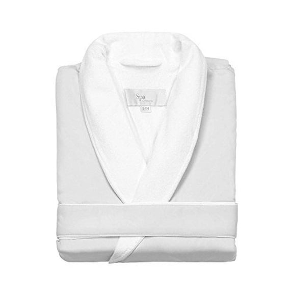 TurkishTowels Mens and Womens Silk-Soft Large Luxury Spa Robe