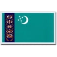 thumbnail image 1 of Turkmenistan Auto Decal, 1 of 1