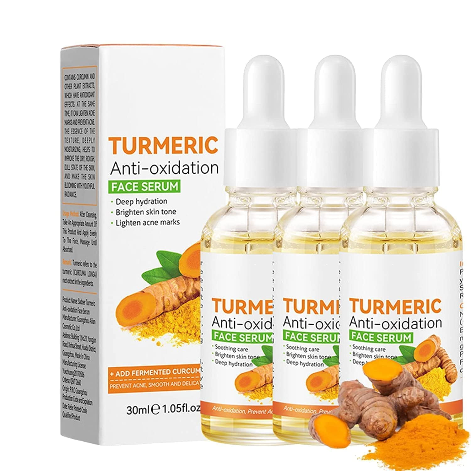 Turmeric Antioxidation Serum,Turmeric Anti Oxidation Face Serum,Turmeric Oil for Dark Spots