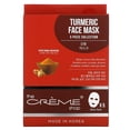 thumbnail image 1 of Turmeric Beauty Face Mask Pack, 5 Sheets, 4.41 oz (125 g), The Creme Shop, 1 of 3