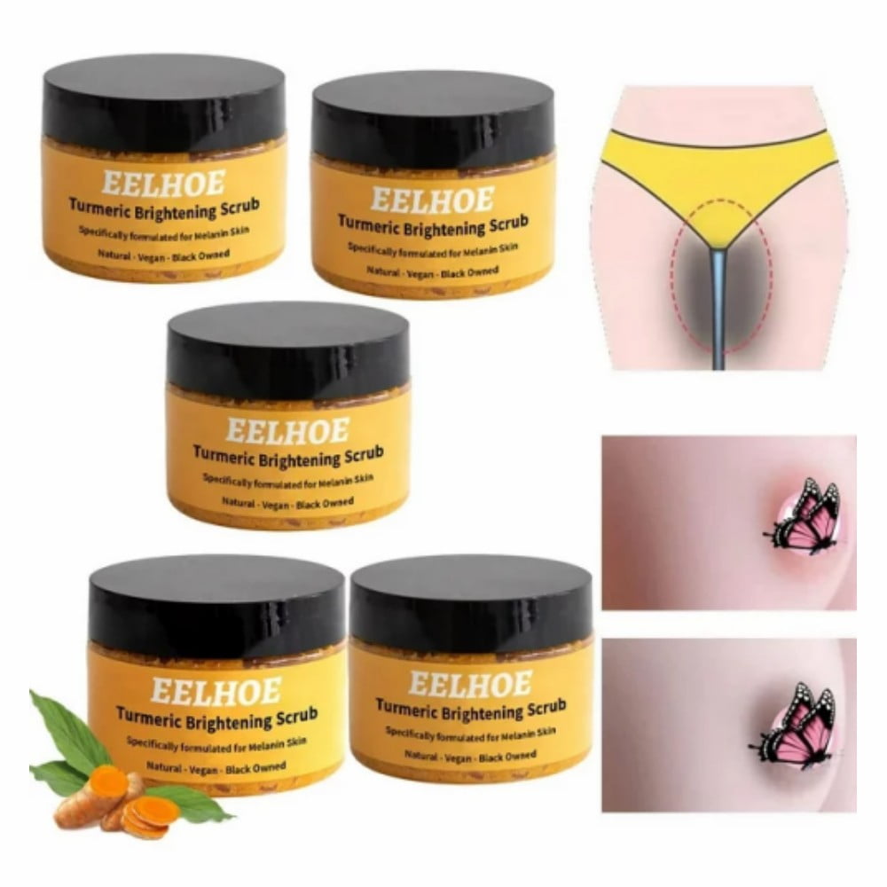 Turmeric Brightening Scrub for Dark Spots Body Scrub Exfoliation Sea