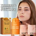 thumbnail image 1 of Turmeric Cleansing Mud Mask Face Wash Facial Cleanser,Clearance,Yellow Ginger Bentonite Skin Mud Facial Mask Turmeric Face Clays Mask Deep Cleaning Purifying Moned 50G, 1 of 9